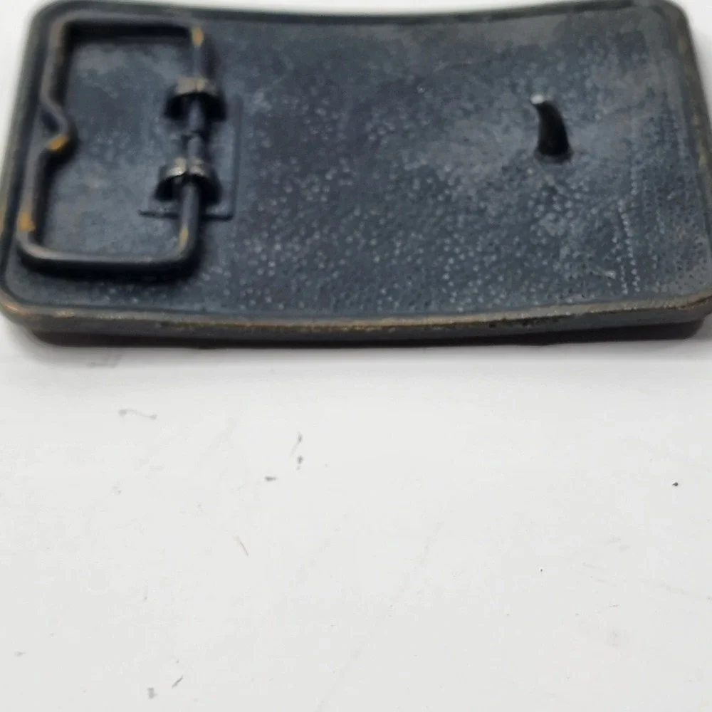 Vintage Solid Brass Belt Buckle. Preserve Our Shooting Heritage/ NRA Whittington